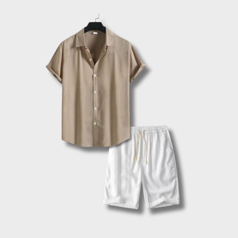 Made Gents | Stijlvol Zomeroutfit-Set Beige