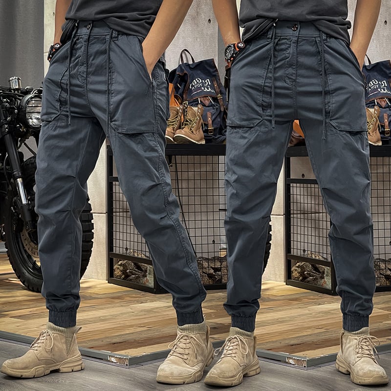 Made Gents |  Stretchy Cargo Broek