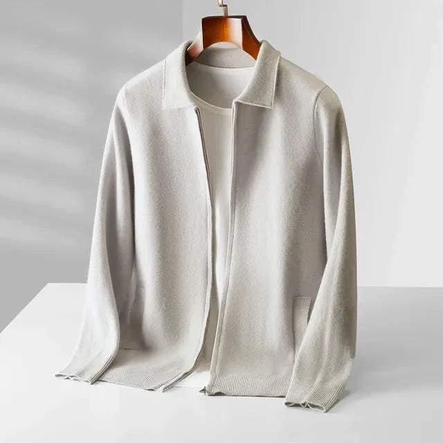 Zipped Cashmere Vest