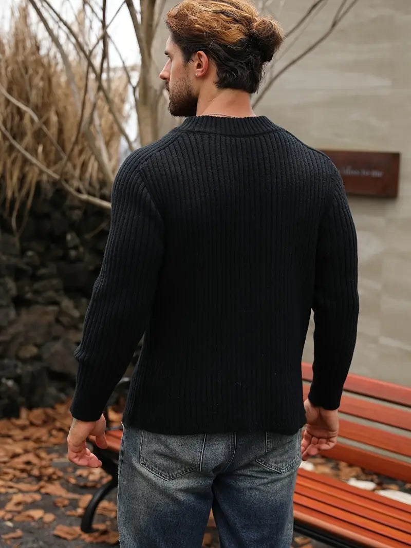 Anthony Zip Trui – Stijlvolle en Comfortabele Pullover | Made Gents