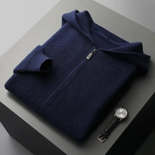 Cashmere Zipped Hoodie – Luxe en Comfortabel Design | Made Gents