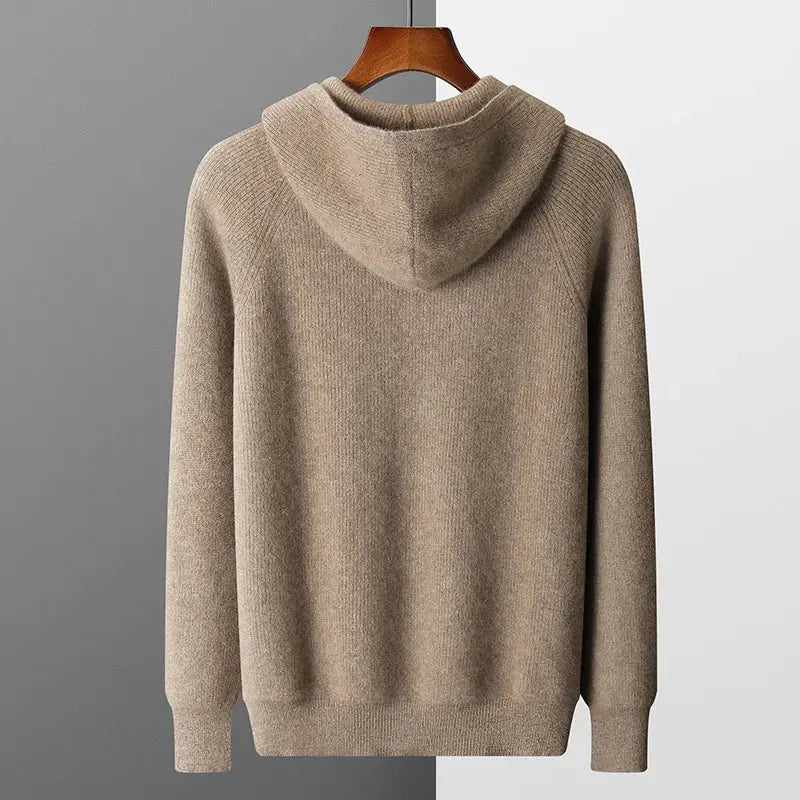 Cashmere Zipped Hoodie – Luxe en Comfortabel Design | Made Gents