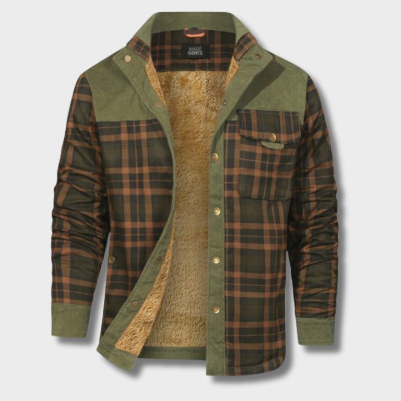 Made Gents | Plaid Shirt Jacket