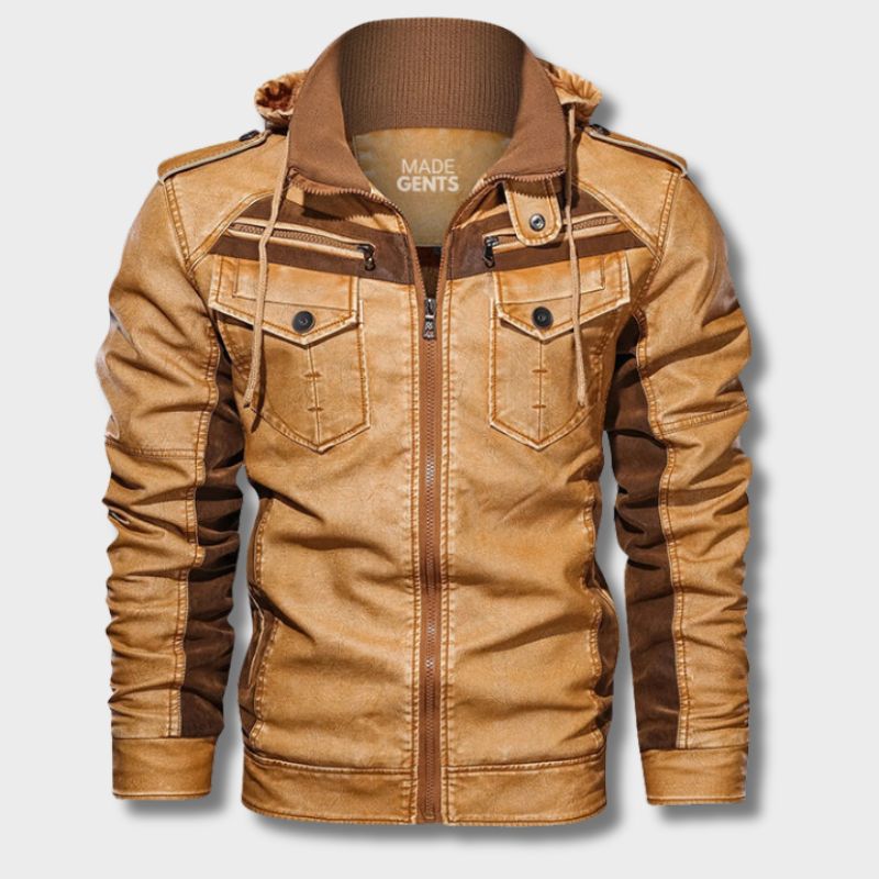 Made Gents | Titan PU LEREN | JACKET