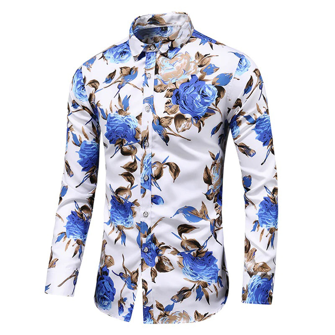 Made Gents | Overhemd Met Bloemen