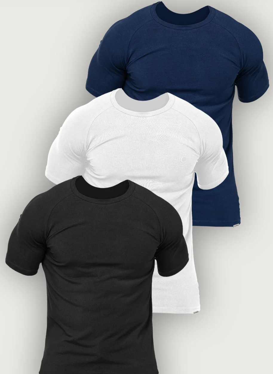 MUSCLE BASIC T-SHIRT 3-PACK