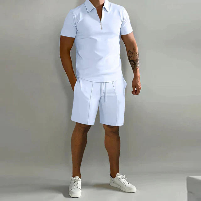 Made Gents | Luxe polo & Short Zomerset