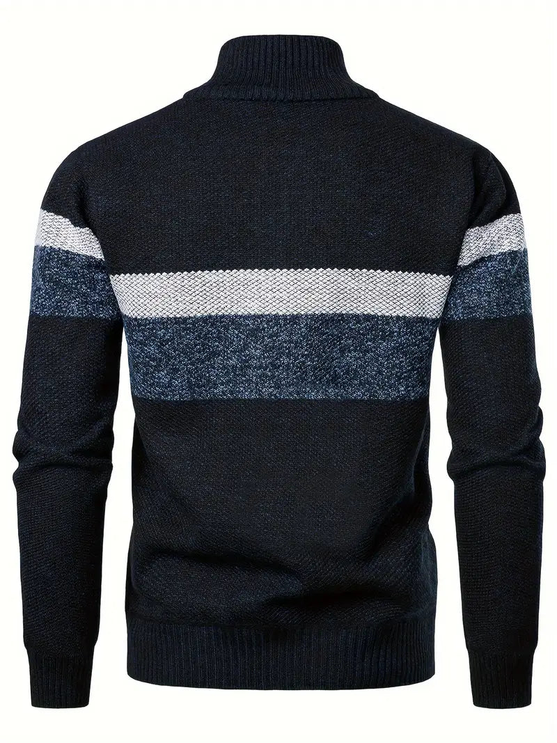 Apollo Zip Trui – Elegante en Comfortabele Pullover | Made Gents