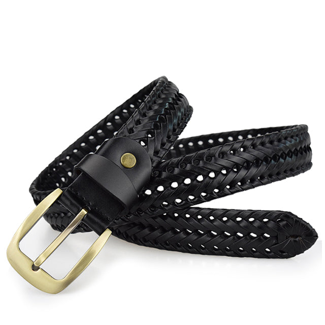 Made Gents | Braided Leren Riem