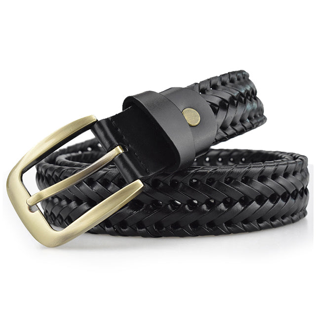 Made Gents | Braided Leren Riem