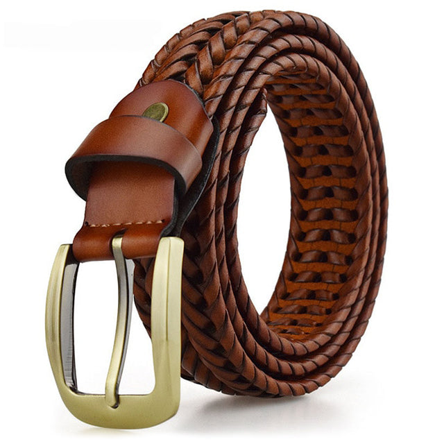 Made Gents | Braided Leren Riem