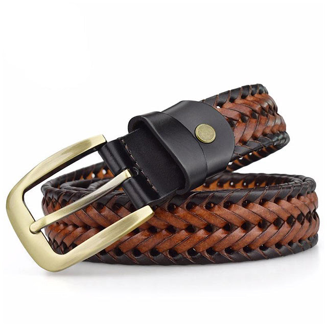 Made Gents | Braided Leren Riem