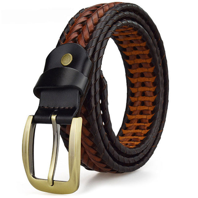 Made Gents | Braided Leren Riem