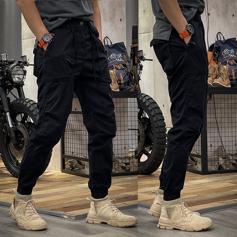 Made Gents |  Stretchy Cargo Broek