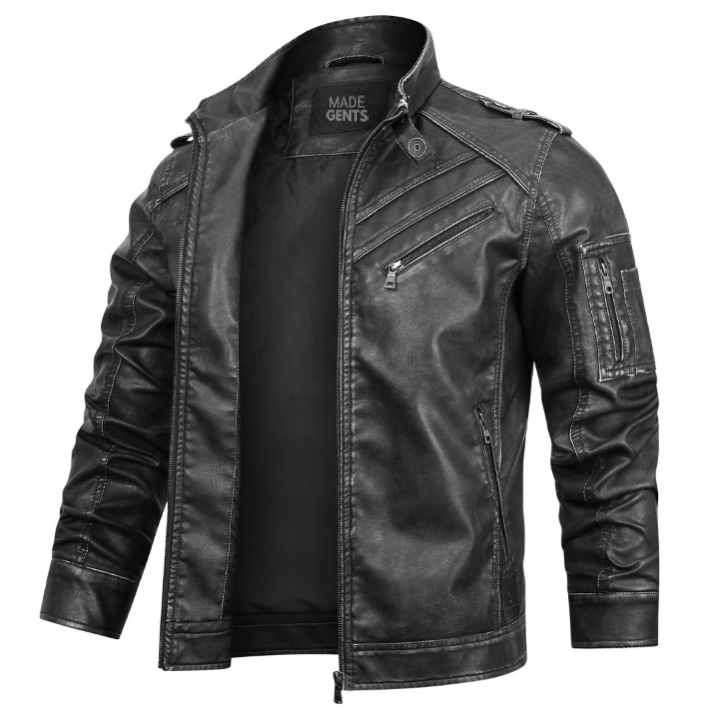 Made Gents | Engine PU LEREN | JACKET