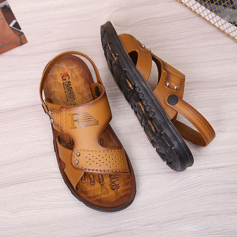 Made Gents | Leren Zomer Sandalen