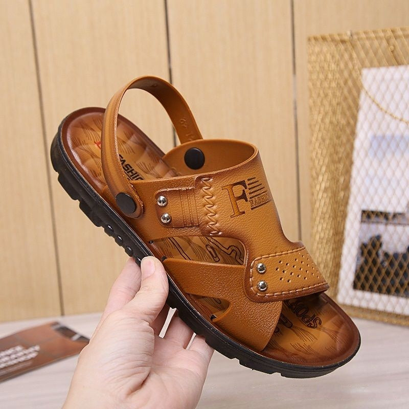 Made Gents | Leren Zomer Sandalen